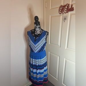 Sleeveless Multicolored Dress